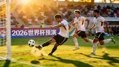 2026世界杯预演团队配合进球，三名球员传球后破门